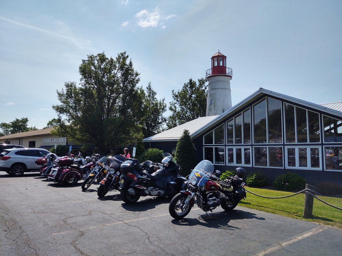 ghostnpoda's tweet photo. Mahoning Merciful Eagles invited us to tag along yesterday to Lake Atwood. #CMA #Ohio #motorcycle #ride https://t.co/TTwFhI5WCK