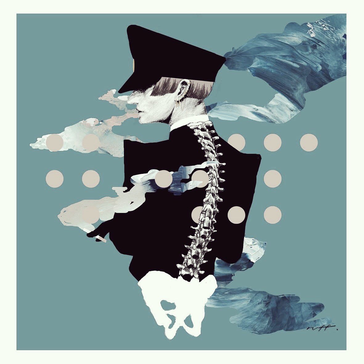 骨の絵も見てください… 