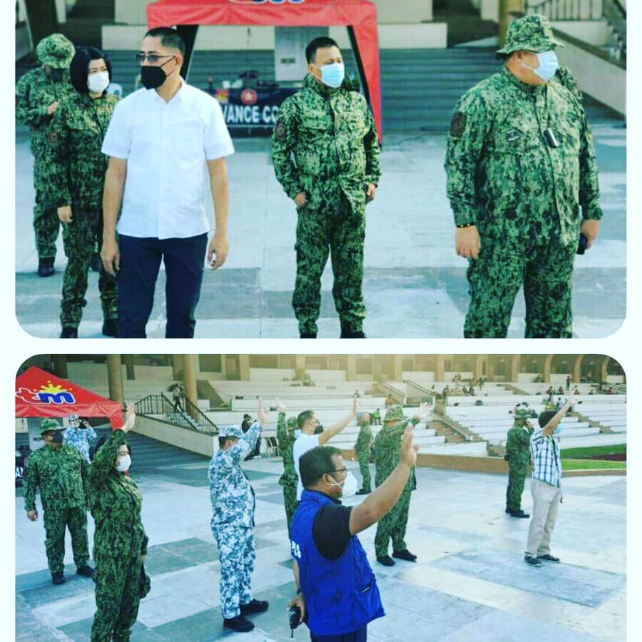 HSPnp's tweet photo. DDO, HS in ACTION @ Quirino Grandstand, July 5, 2020 Sunday

2nd Day "Hatid Tulong Program" Send Off for LSIs of Visayas and Luzon and inter agency informal   dialogue  with ASEC JOSEPH B. ENCABO, from the Presidential Management Staff. https://t.co/PBnvkU6Ed9
