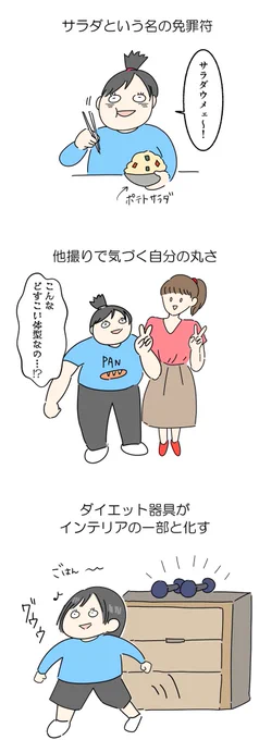 ダイエットあるある 