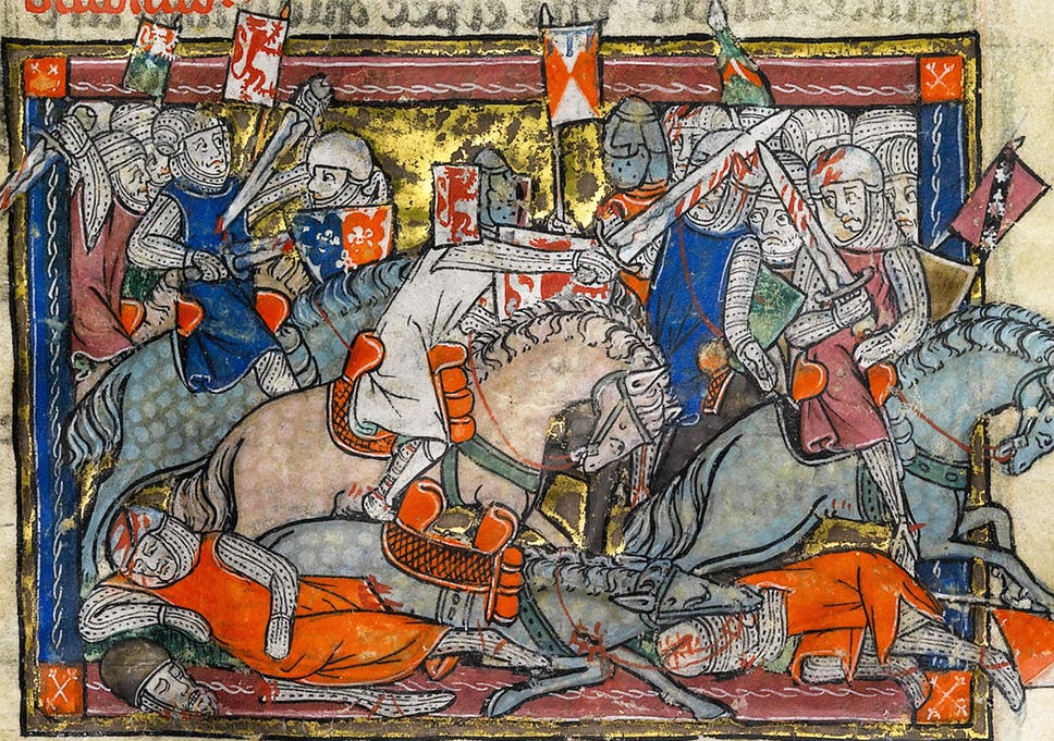 The Historia Brittonum (History of the Britons), gives a 9th century record of Arthur: He "fought against them [the Saxons] with the kings of the Britons but he himself was leader [Duke] of Battles."