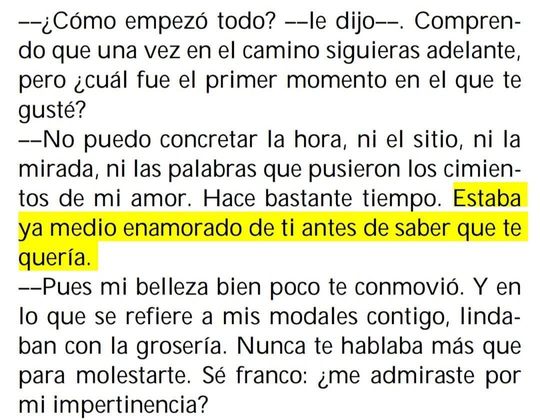 Cementedelibros's tweet photo. “Estaba ya medio enamorado de ti antes de saber que te quería.”
Libro: Orgullo y prejuicio
Autor: Jane Austen
#cementeriodelibros https://t.co/moUCPt3f8R