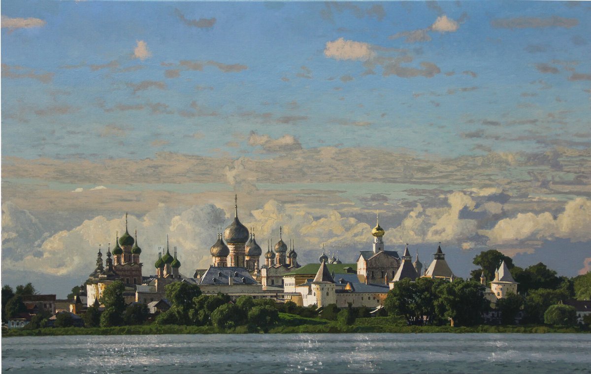 Krasoti_Rossii's tweet image. Художник Владимир Янаки. Ростовские перезвоны