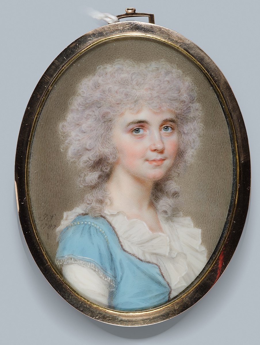NatGalleryCan's tweet photo. #JohnSmart was a leading miniaturist in his day. In 1787, he painted a portrait of Elizabeth Campbell, a token for her husband that depicted the sitter in a natural, approachable style. Discover its secrets in #NGCMagazine.
https://t.co/Xxmrk9BEkY #YourNGC #PortraitMiniature https://t.co/bhQMJt7713
