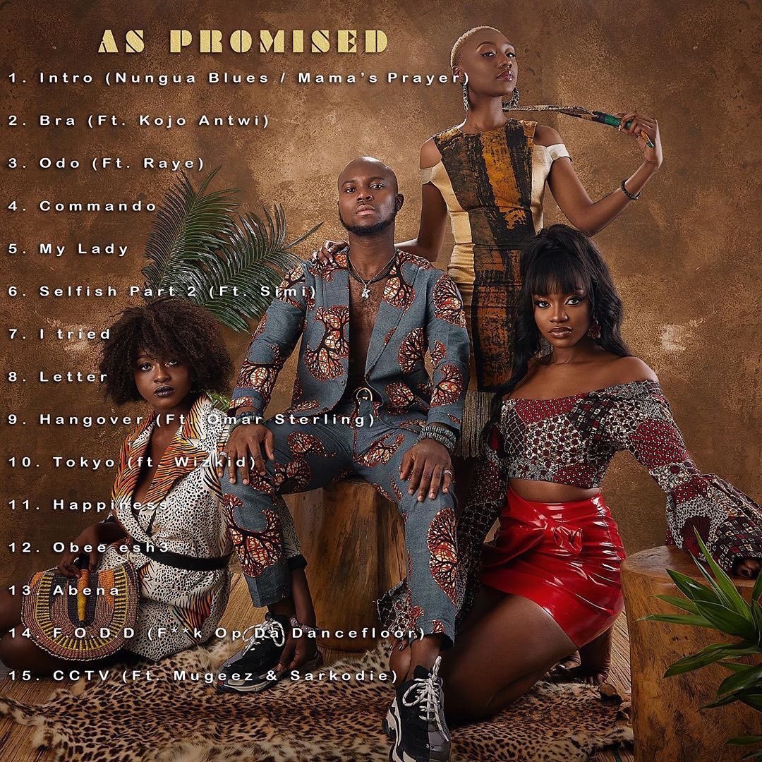 ElormBeenie's tweet image. A year ago today @iamKingPromise made history with his classic catalogue #AsPromised release, his debut album.