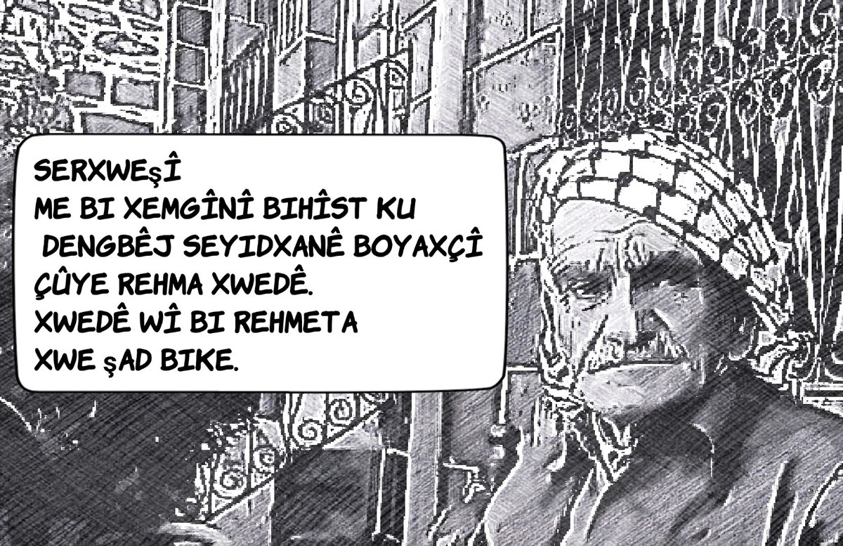 kurdbio's tweet photo. Me bi xemgînî bihîst ku #Dengbêj #SeyidxanêBoyaxçî çûye rehma Xwedê. Ji malbata wî û dostên wî re sebr û metanetê dixwazin, serê tevan sax be. Xwedê wî bi rehmeta xwe şad bike. https://t.co/QmEuOe2B4c