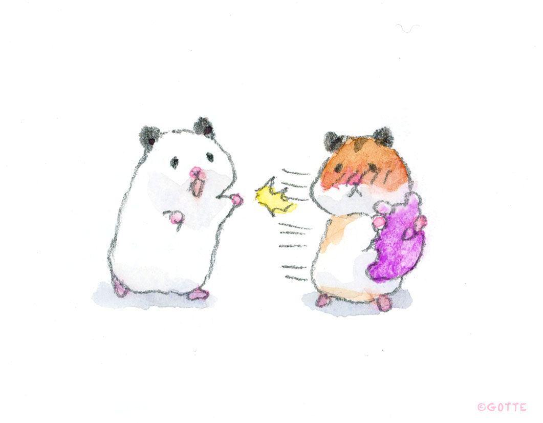 「ちゅき 」|GOTTE🐹HamsterPainterのイラスト