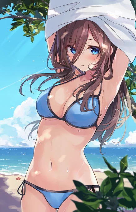 これからも水着絵描いていきたいです?? #ビキニの日 