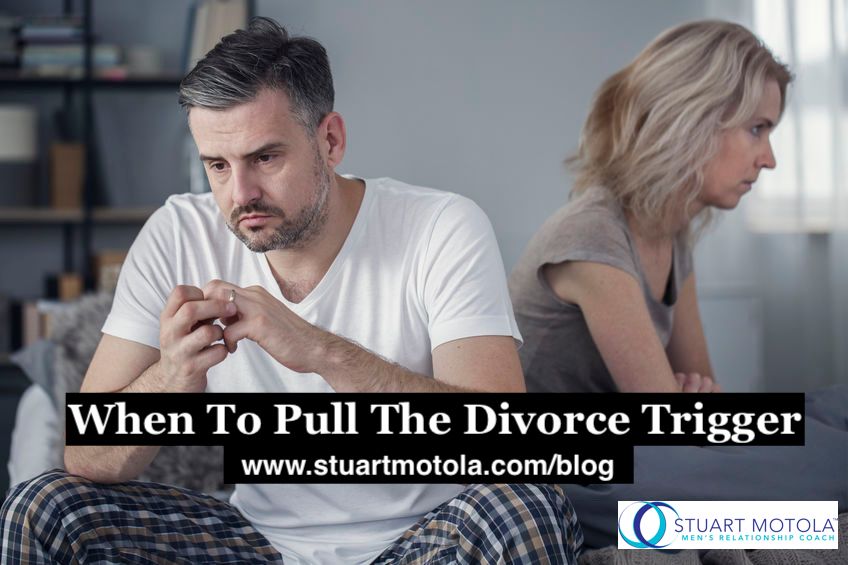 StuartMotola's tweet image. It’s a question I get asked often. Twice, in fact, this past week on two different podcasts.

When is it time to pull the divorce trigger?

It’s a tough spot for a GOOD GUY.

Read more below.

#divorce #makeher #whatsheneeds #createdesire

buff.ly/3e1orac