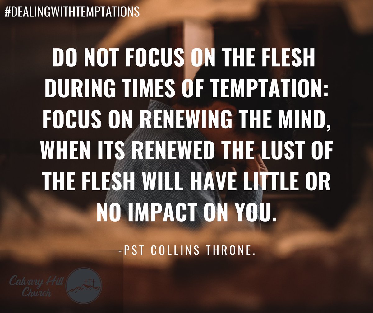 Pst_throne's tweet photo. From our teaching today ‘Dealing with Temptations’. 
I hope this blesses you!

#CalvaryHillChurch https://t.co/8nBc9yrCl2