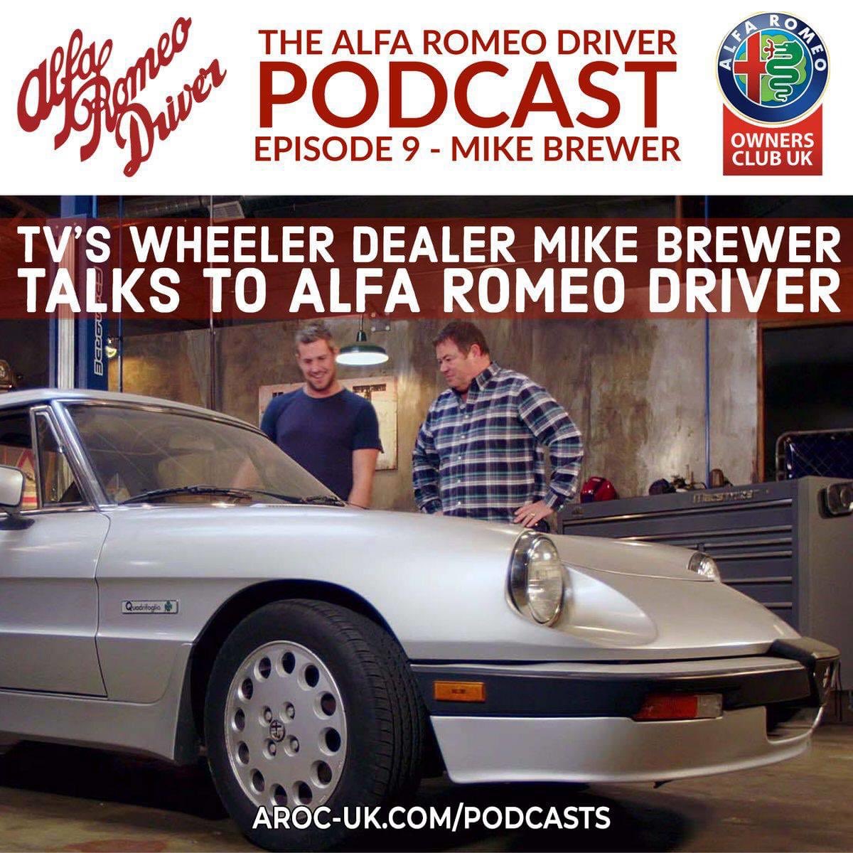 AROC_UKofficial's tweet photo. Listen to episode 9 of our podcast series with car guru and international TV star @mikebrewer of @wheelerdealers   https://t.co/JPtTS7KtAA https://t.co/yWOoJFY0A2