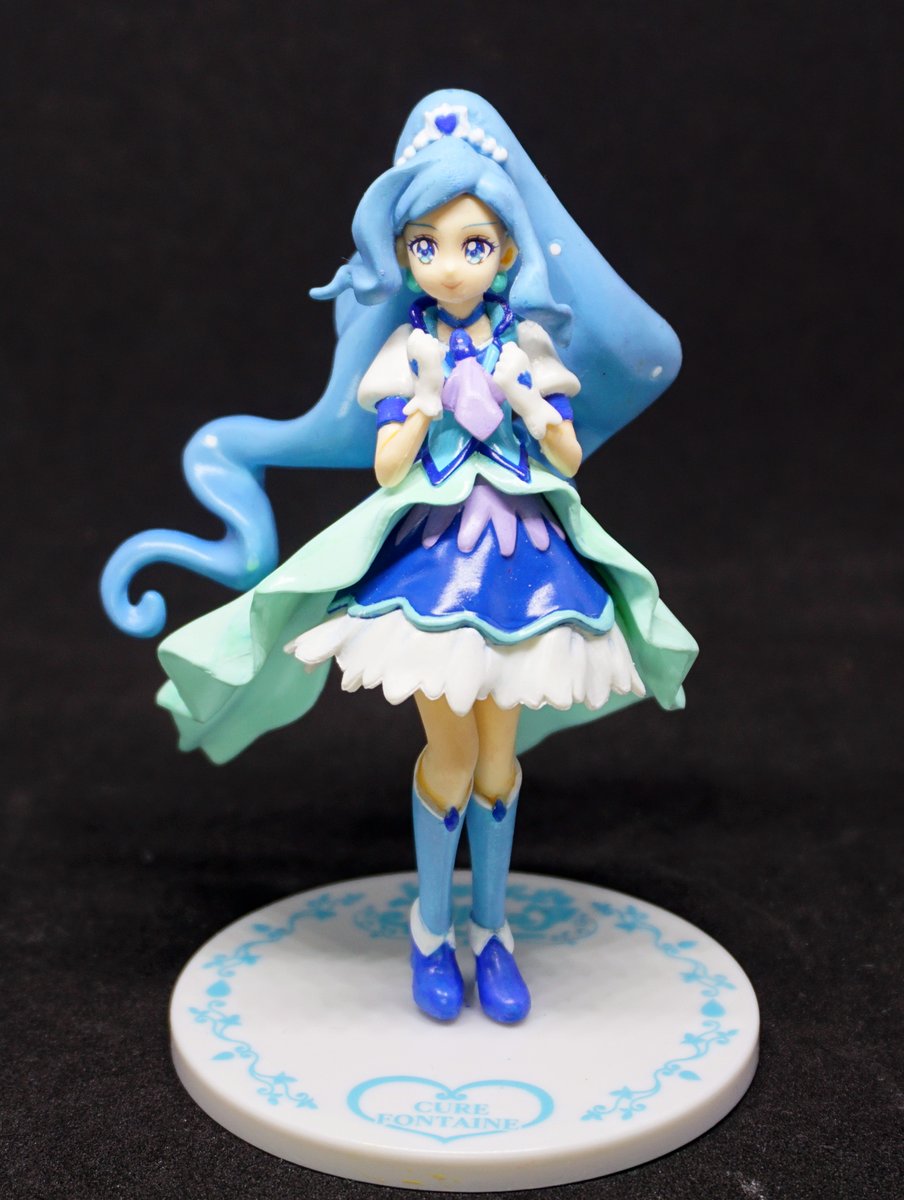うるまり Ultramarimo ヒーリングっどプリキュア キューティーフィギュア リペイントしましたー 足りない色とか はみ出しを 似たような色で ちまちま塗りました ファレホですが さすが基本一発で乗りますね うるまり Ultramarimo ヒーリングっどプリキュア キューティーフィギュア リペイントしましたー 足りない色とか はみ出しを 似たような色で ちまちま塗りました ファレホですが さすが基本一発で乗りますね
