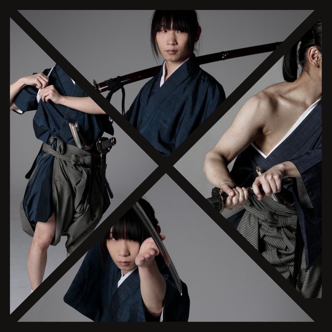 侍ポーズのtwitterイラスト検索結果 古い順