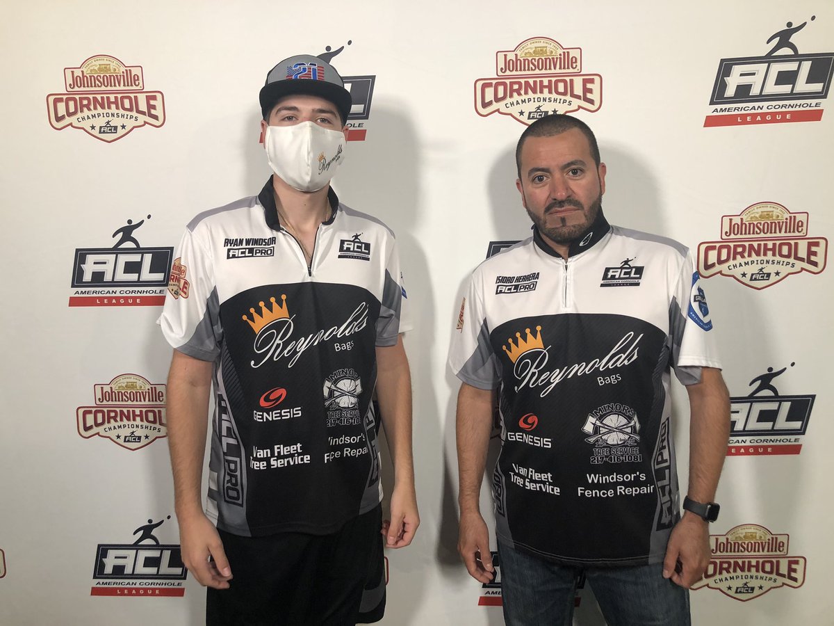 iplaycornhole's tweet photo. Your Pro Doubles playoff teams! 👀🔥
Tune into ESPN at 12 pm EST to see who takes the win! https://t.co/KgejRaMlWb