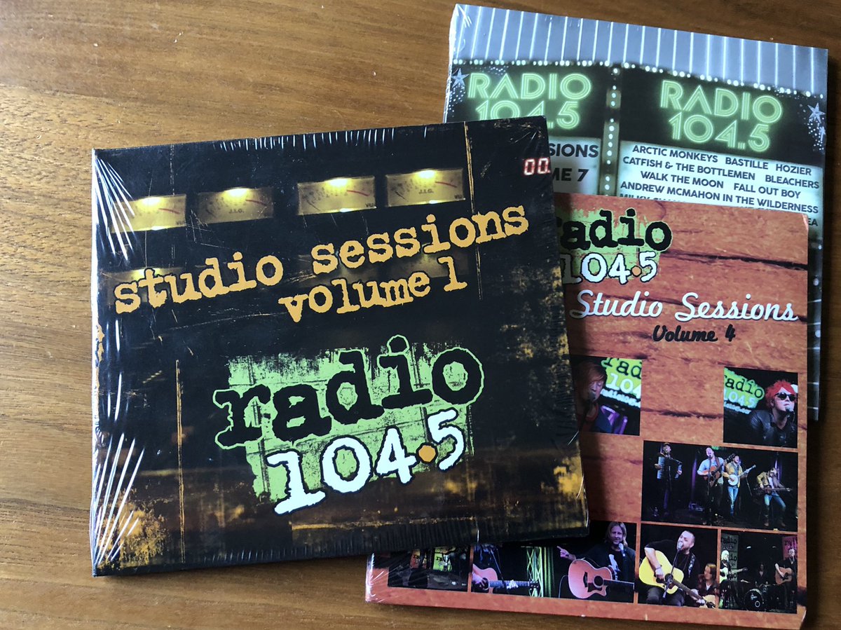 ibakeforaliving's tweet photo. Finally - the elusive @alt1045philly Studio Sessions Volume 1! Thanks @lastlyfirst !
Anyone out there have a Volume 3 they’d be willing to part with? Last one I need! #alt1045 #1045studiosession https://t.co/UVpVNzZwT6