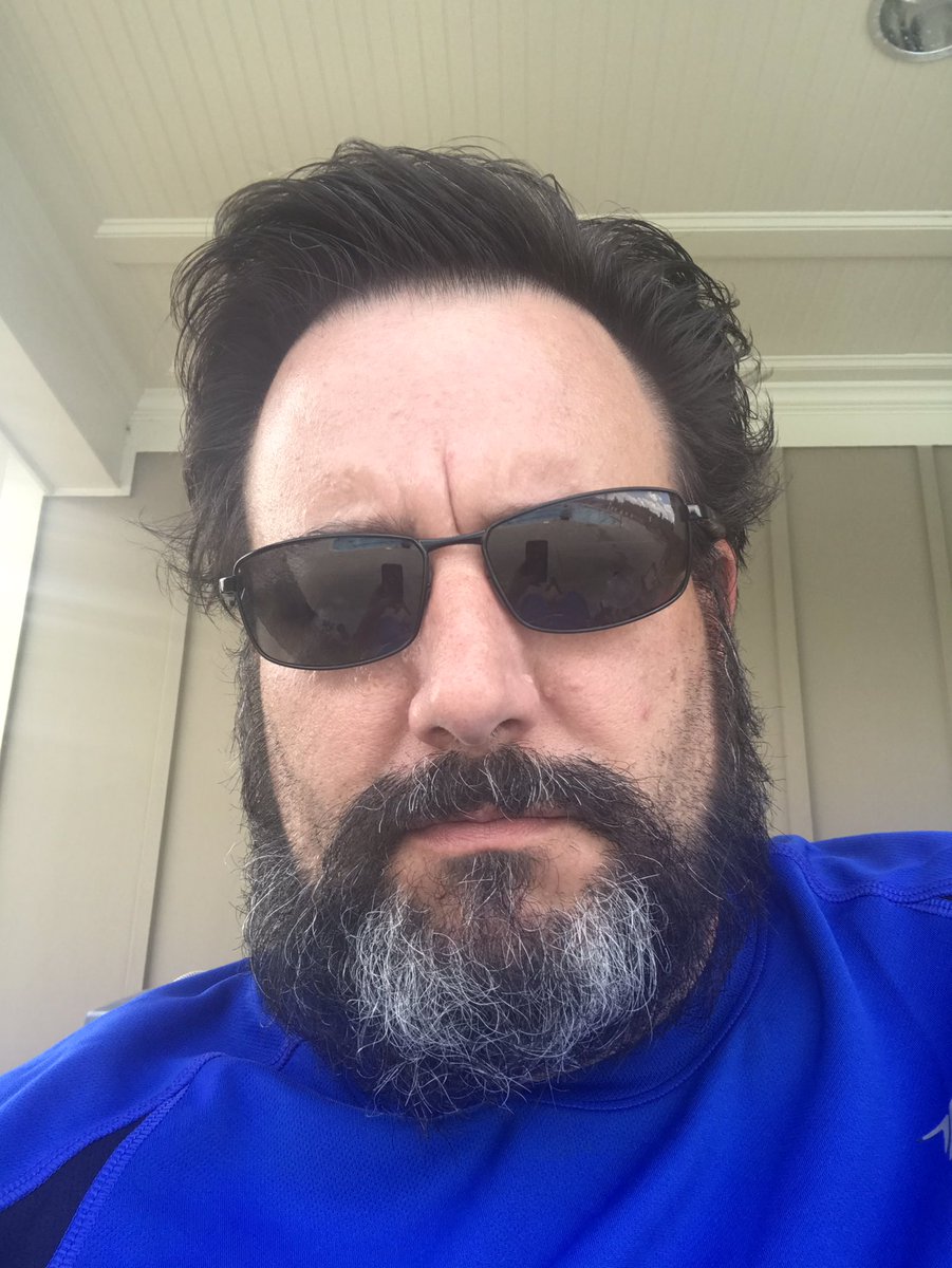 chrisgeb's tweet photo. @TweetOfSteiner I’m about ready to give up and shave / cut my hair.  Not sure I can wait until the vaccine like I thought.  Maybe able to wait until the Moderna phase 3 this month... https://t.co/opVr3vkrgi
