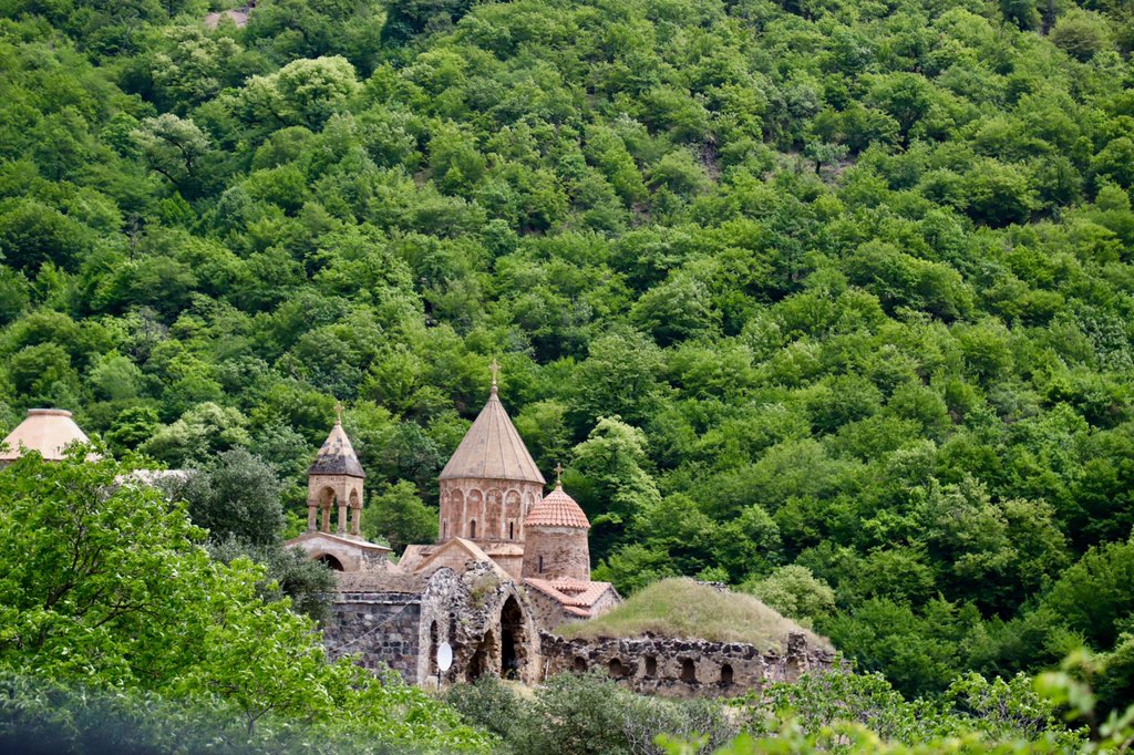 naghdalyan's tweet image. Magnificent #Dadivank, one of the most beautiful churches of #Artsakh/#NagornoKarabakh