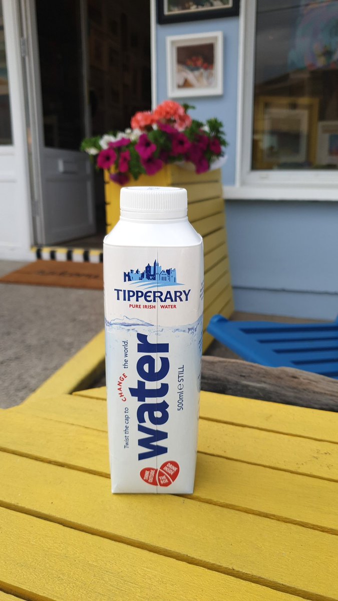 AidanMeyler's tweet photo. Bravo to @TipperaryWater @SuperValuIRL @centra #settingthetrend we all need to support this #banplastic #gogreen https://t.co/MVhMNwq63k