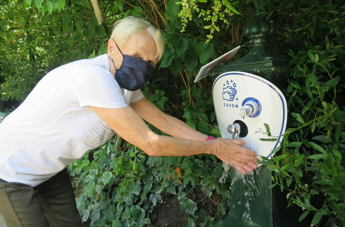 Paris : et maintenant, des distributeurs de savon sur les fontaines d’eau
➡️ l.leparisien.fr/BUY