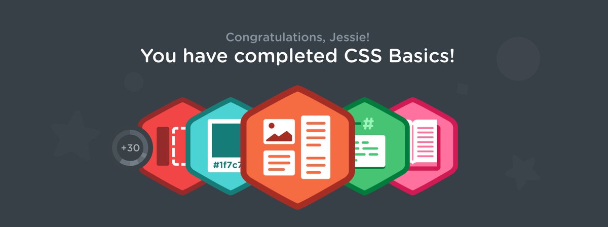 HughesJessie's tweet photo. Woo, just completed the second part of the #frontEndDeveloper track over at @treehouse. Cheers @guilh ! Just another 39 hours on this track to go!
#100DaysOfCode #GirlsWhoCode #Retrain #FutureFrontEndDeveloper https://t.co/ty0Fp2XYpX