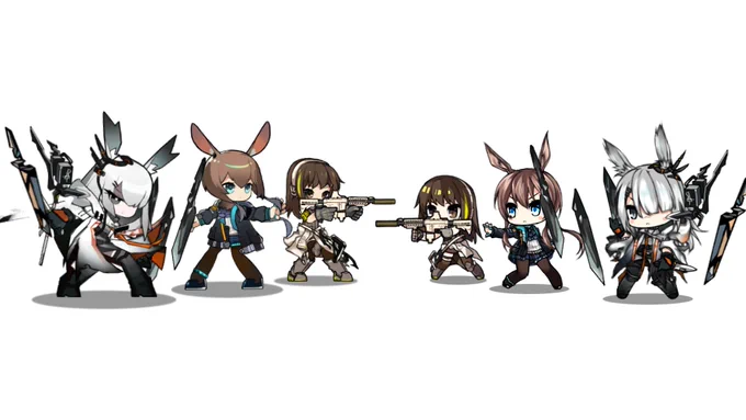 SD vs SD

#ドルフロ #소녀전선 #GirlsFrontline #少女前線
#アークナイツ #明日方舟 #Arknights 