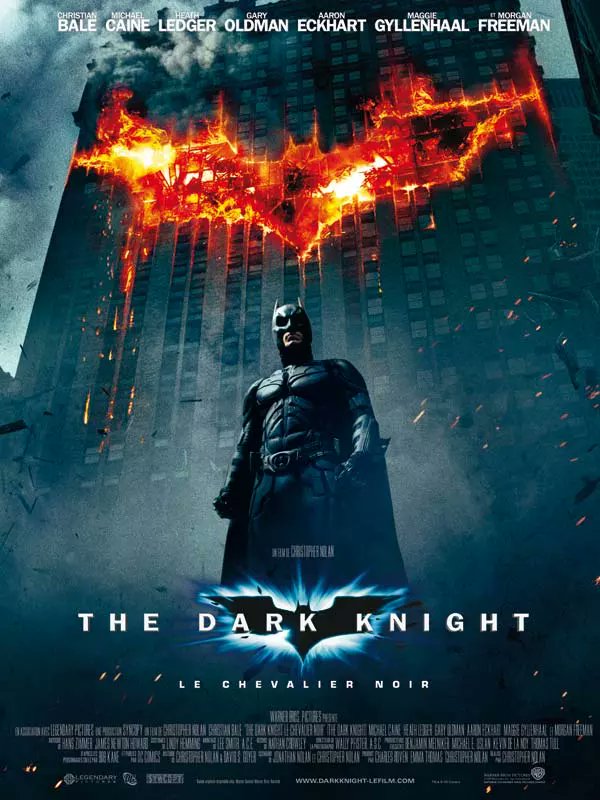  #TheDarkKnight Bon d’ordinaire je suis pas trop fan des films DC et Marvel, mais je m'y mets petit à petit.Du coup j'ai "commencé" avec le classique qu'est The Dark Knight, principalement pour voir la fameuse perf d'Heath Ledger en Joker.1/3