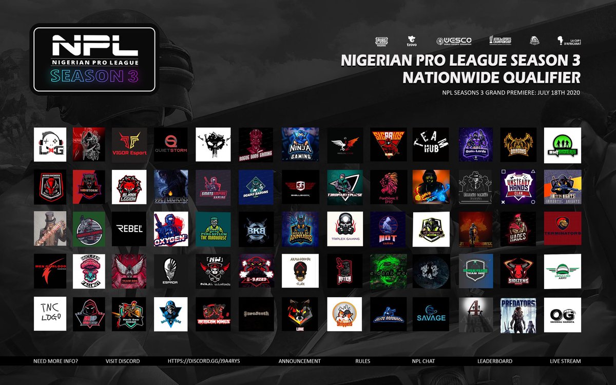 PUBGNIGERIA's tweet photo. There can only be one winner. Let’s Go!
#NPLS3 continues tonight from 8PM WAT | 3PM EST on @MrxFlip x @trovolive🦎
@UpdatesPubg @DarkDragonseSp1 @AnnubisPUBGM @unsulliedarmy @ShellshockNG @Marsian_Creed @Sidizens @outSIDERSOFFIC2 @GhettoNationGG @RiggsGaming_ @SmatsEmpire https://t.co/rN3eZXLkxa