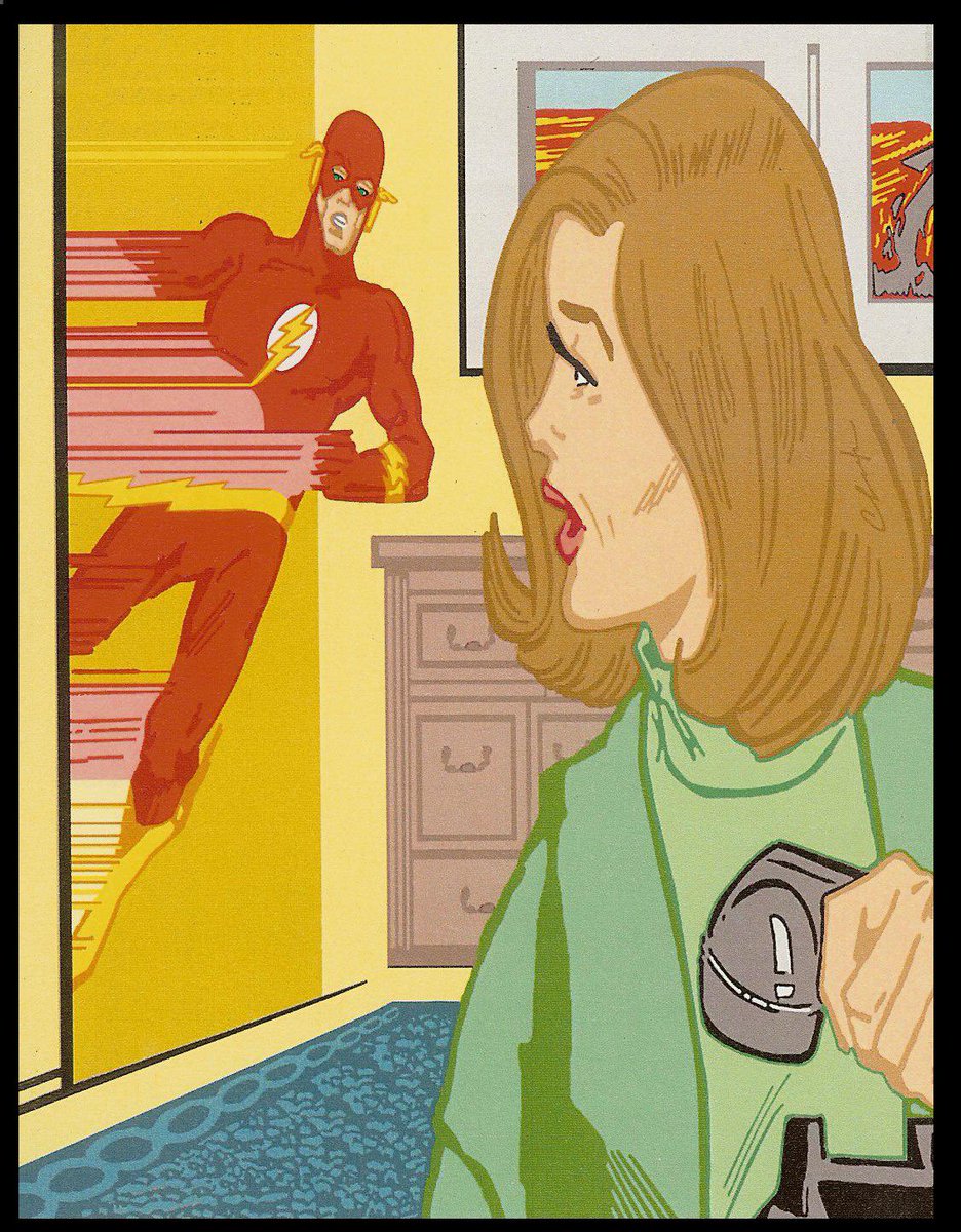 ChuckBrouilette's tweet photo. #onThisDay in 1956 #IrisWest #PictureNewReporter #madeHerDebut in #ShowcaseComics #4 #fiancée of #BarryAllen #SilverAgeFlash whoWas #alwaysLateForTheirDates married #10YearsLater& #whenHeFinallyRevealedHisSecretIdentity toHer sheToldHim #sheAlreadyKnew because #heTalkedInHisSleep https://t.co/YSB6SeLZ27