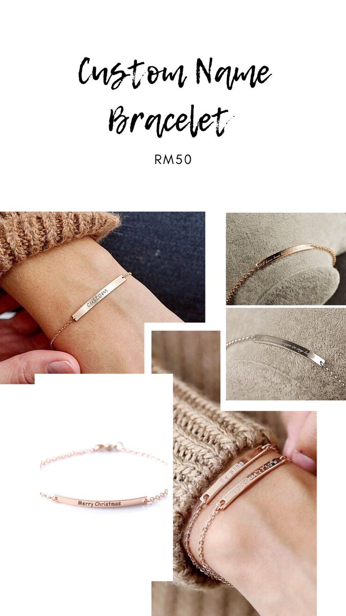 BeauQiss's tweet photo. Minat gelang lawa2?!! ✨🥰😍

This is a THREAD! 👇🏻 

Material : Stainless Steel
Colour : Gold, Rose Gold &amp; Silver

Boleh DM untuk order! ✨✨

Akan ada free gift box and free wish card! 🥰 so sangat sesuai kalau nak hadiahkan gelang ni dekat sesiapa 😍 https://t.co/XEVK8R1mFC