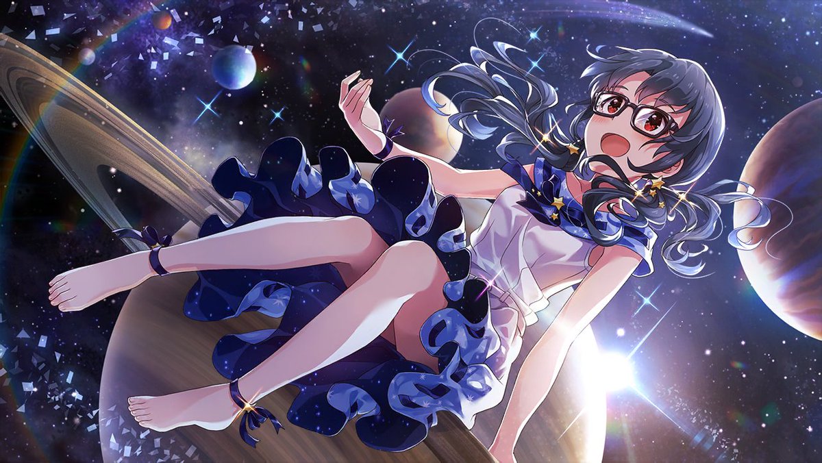 Sayoko TakayamaAge: 17Mirishita Card Type: PrincessImage Color: Plum> hot-blooded & fiery> sees her glasses as a weakness & takes them off for performances, but can hardly see anything without them> loves taiyaki & has a pet hedgehog> VA: Yuri Komagata (Koma-chan/Beysen)