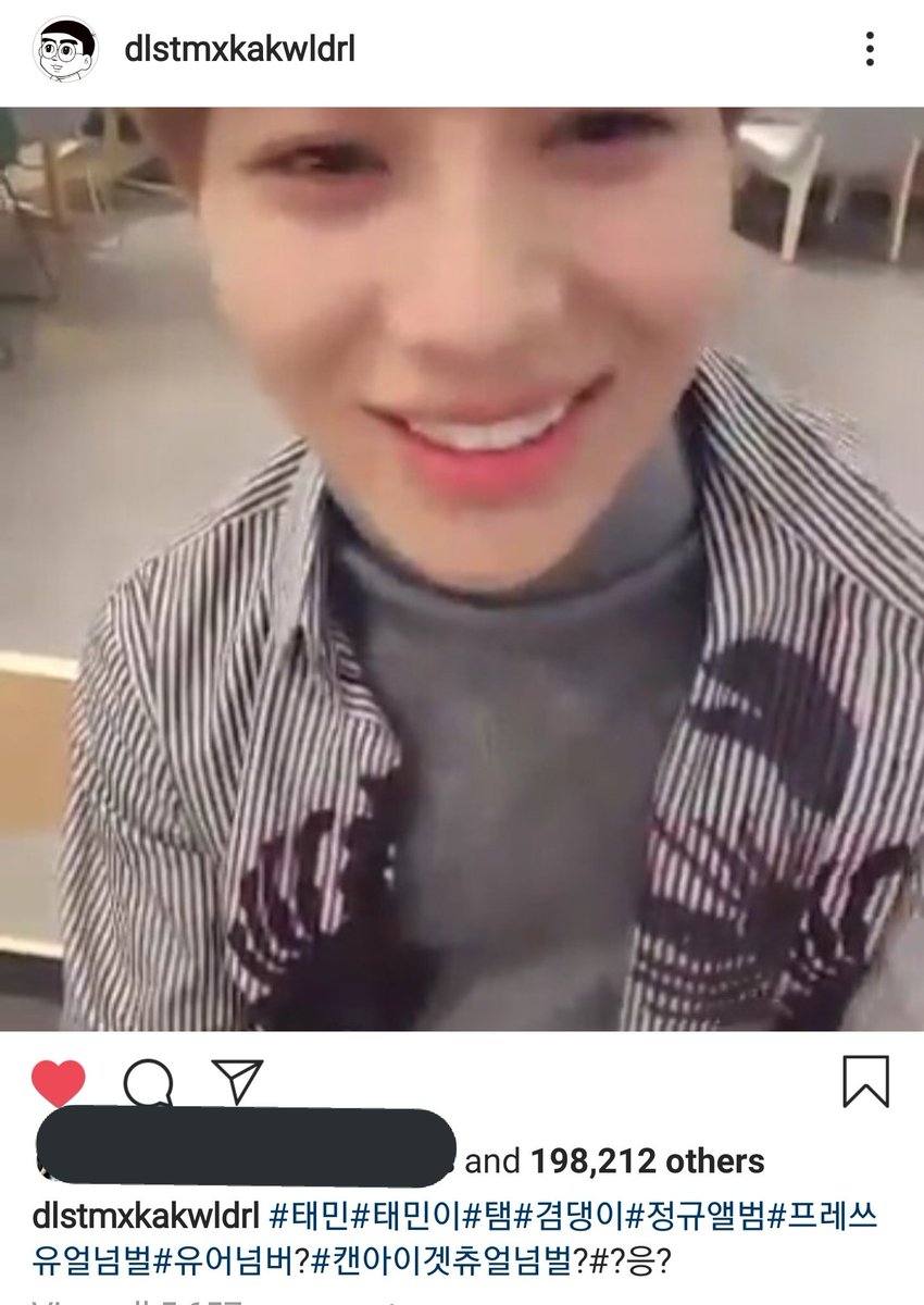 when Jinki watched Taemin's v live and made an insta post with the cutest tags
#taemin #taeminie #taem #cutie #fullalbum #pressyournumber #yournumber? #canigetyournumber? #huh?