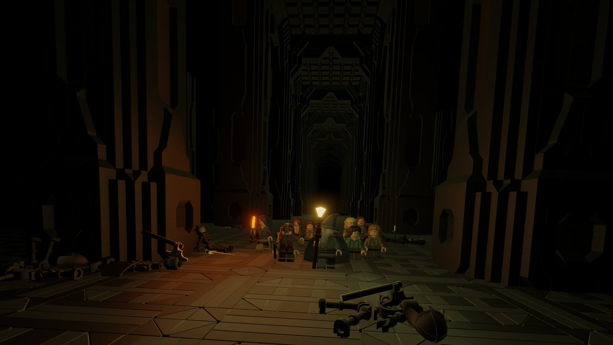 PixelsDeux's tweet photo. During the lockdown, I let my imagination wander in the cold depths of Khazad-dûm... with @Mecabricks and @BlenderDev for the rendering!

#LordOfTheRings #Tolkien #Lotr #Khazaddum #Moria #LEGO https://t.co/IJbJOxM1dm