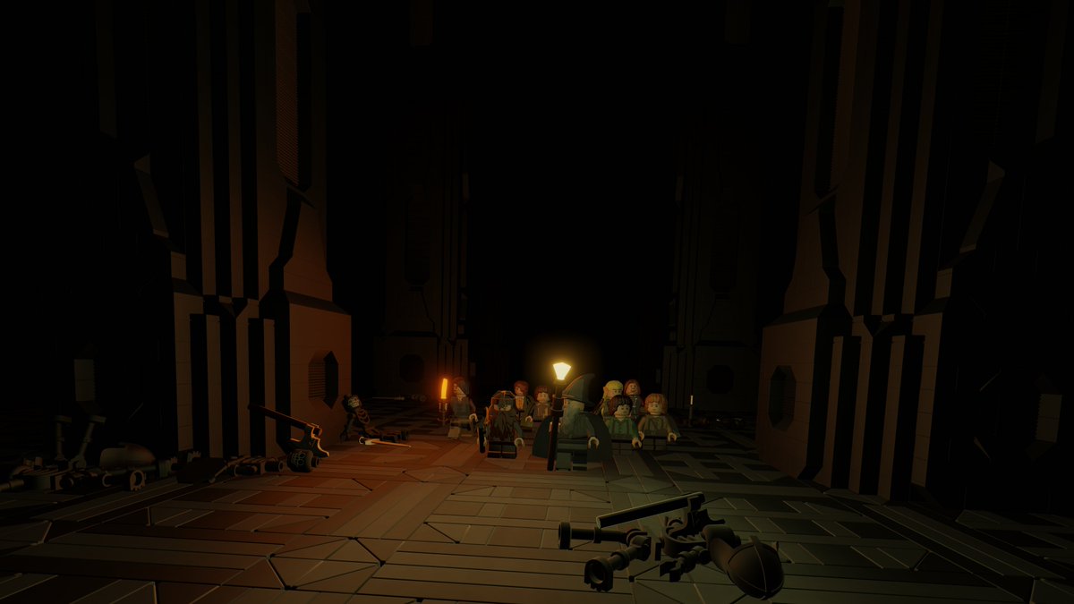 During the lockdown, I let my imagination wander in the cold depths of Khazad-dûm... with <a href="/Mecabricks/">Mecabricks</a> and <a href="/BlenderDev/">Blender Developers 🔶</a> for the rendering!

#LordOfTheRings #Tolkien #Lotr #Khazaddum #Moria #LEGO