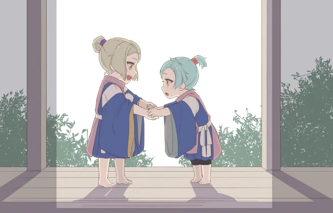 あんよはじょうず ころぶはおへた
#そがのきょうだい 