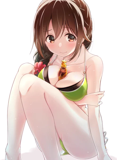 #ビキニの日 水着はいいよね。海になりたい。 