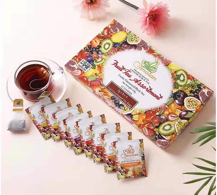 Sinolan_Tea's tweet photo. Fruit Tea Assortment...  As a Compliment...☕️
Contact us: info@sinolantea.com / https://t.co/2RvGyrhglA / +94 11 3642935
#sinolan #ceylontea #flavouredblacktea https://t.co/vjUKw8D33Y
