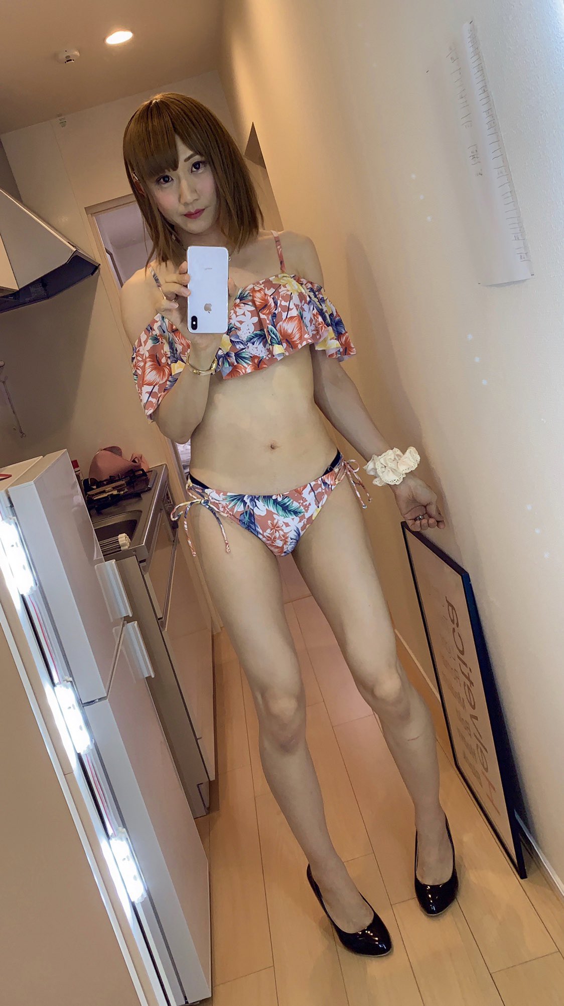 もっこりショーツ女装 