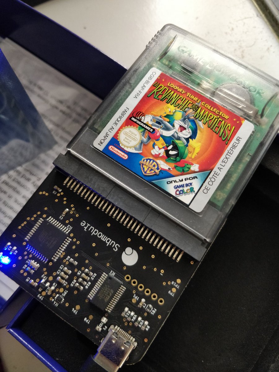 putosaure's tweet image. Sauvegarder son enfance #submodule #gameboycolor