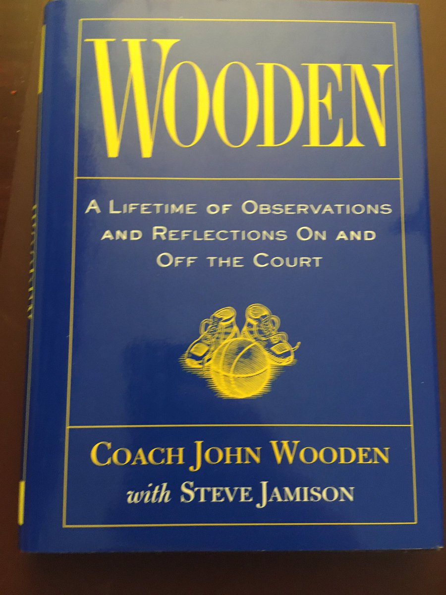 Suggestion for July 5 ... Wooden: A Lifetime of Observations and Reflections On and Off the Court (1997) by John Wooden with Steve Jamison.