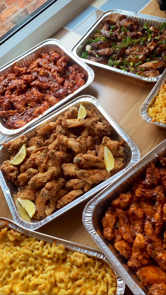 JadonJabes's tweet photo. Wings Galore: Lemon &amp; Pepper, Sweet  &amp; Spicy, Jerk and Nandos 🍗🍽 #CookingWithBubz Follow👇🏾 for recipes 
https://t.co/sKUbfAyhEB https://t.co/M7qRQe9Cmx