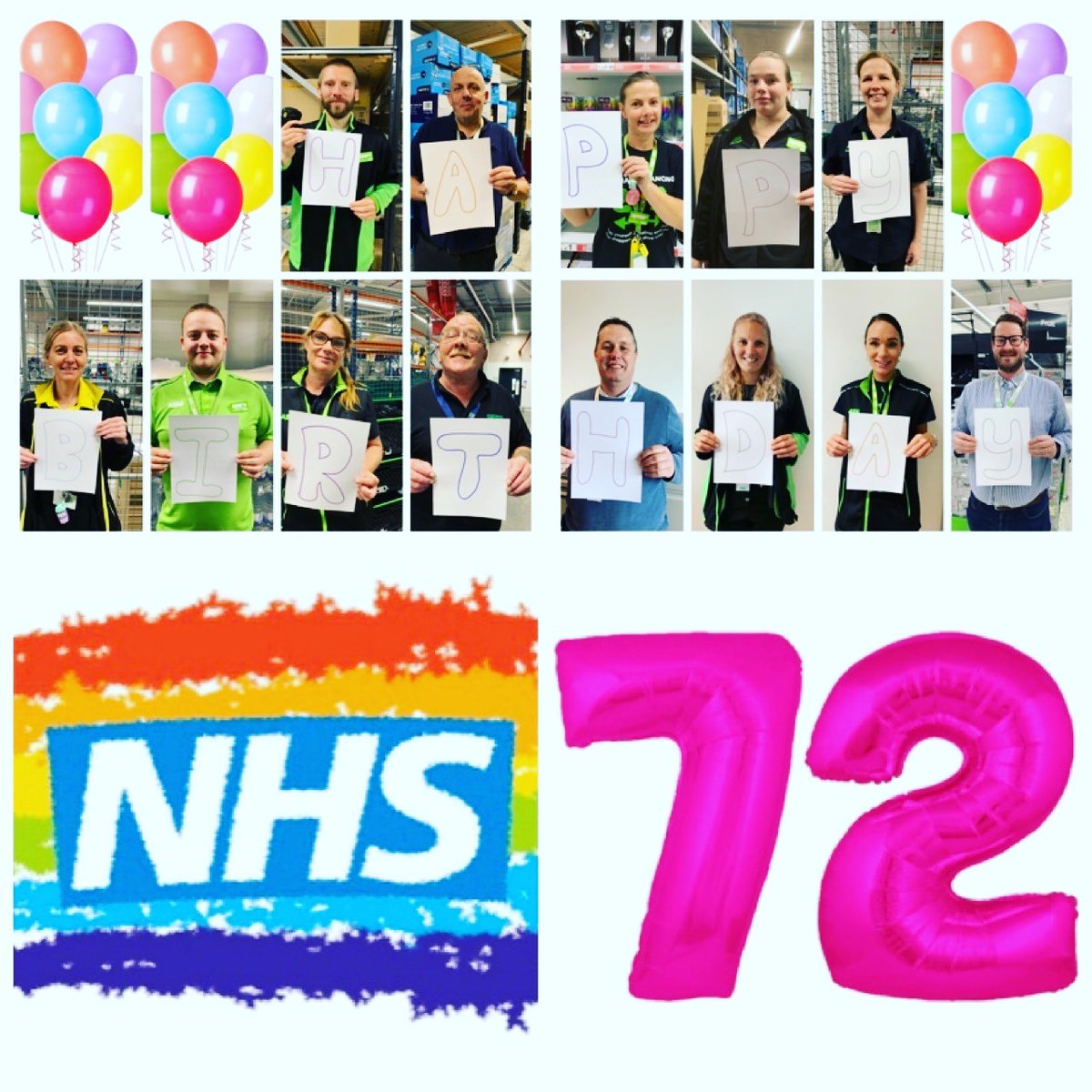 #NHSThankYou and #NHSBirthday 
Indebted to all of you always ❤
