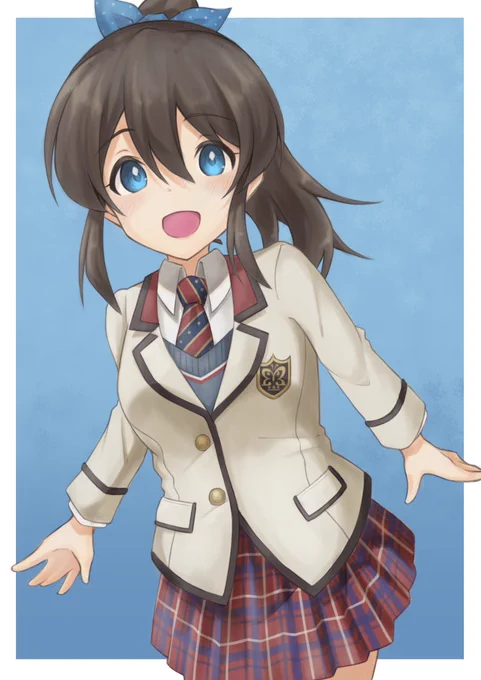 制服美奈子
 #佐竹美奈子 