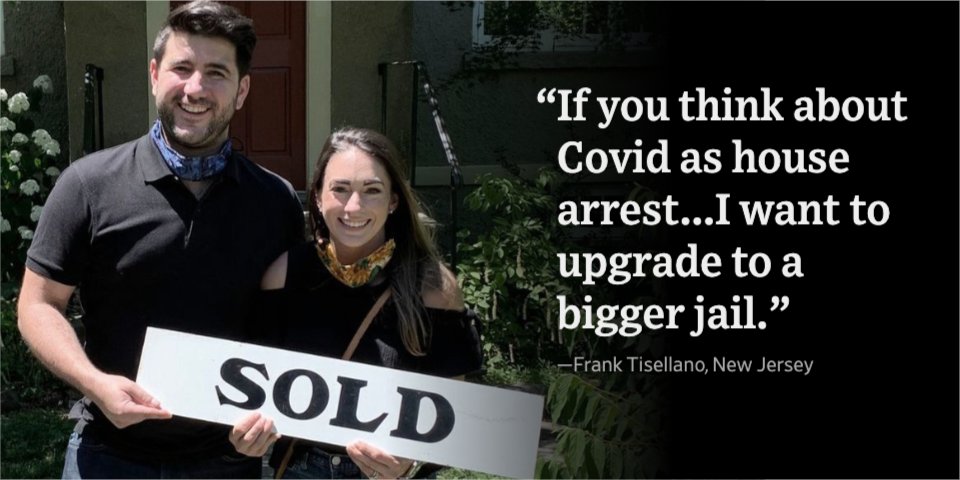 WSJ's tweet photo. Millennials are on track to be the largest segment of primary home buyers this year. Here are some of their stories. https://t.co/bHbUbtcyA1 https://t.co/3R4KJLaQbt