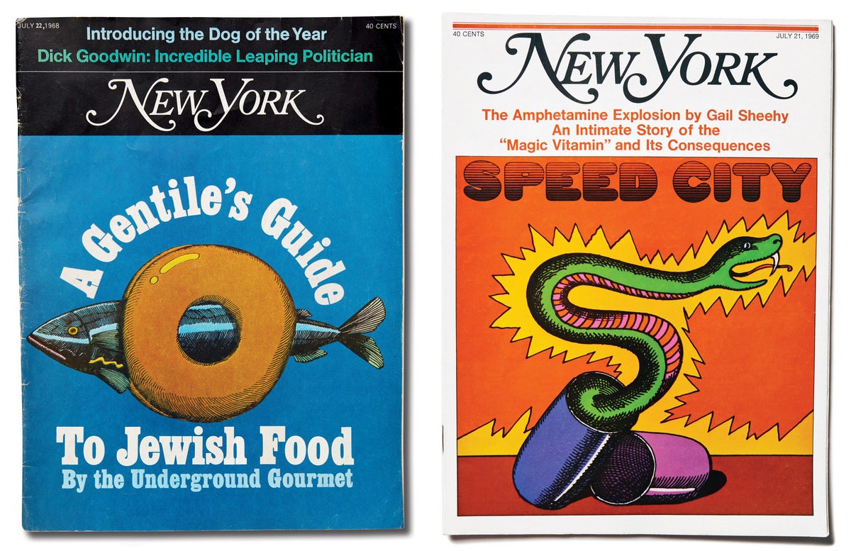 Thank you for sharing your most loved examples of #MiltonGlaser's work for #FontSunday. Keep them coming! 

Image | New York Magazine Covers, 1968 and 1969, by Milton Glaser