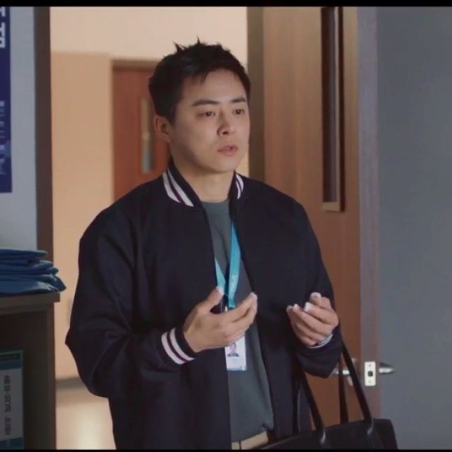 Ep. 8 - multicolored sweater over black shirt (w/ gloves! ), black varsity jacket over gray shirt (he pulled it off eventho he has not taken a bath yet ), and black sweater over white shirt & denim pantsBand perf: With my tears