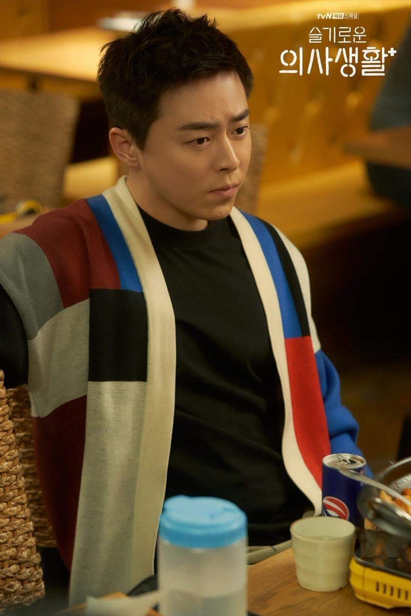 Ep. 8 - multicolored sweater over black shirt (w/ gloves! ), black varsity jacket over gray shirt (he pulled it off eventho he has not taken a bath yet ), and black sweater over white shirt & denim pantsBand perf: With my tears