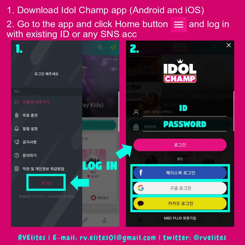 Voting also plays a big part for music shows win. Let's work hard together![Show Champion] Idol Champ tutorial #RedVelvet_IRENE_SEULGI    @RVsmtown