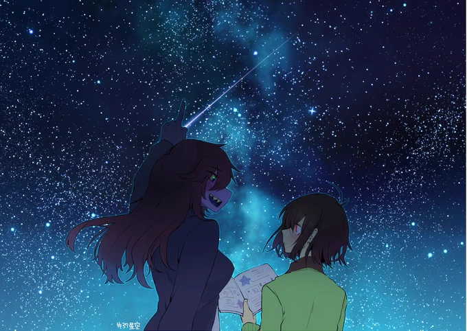 #クージィ版深夜の真剣お絵描き60分一本勝負

どんな惑星よりも、どんな星よりも

+1時間 