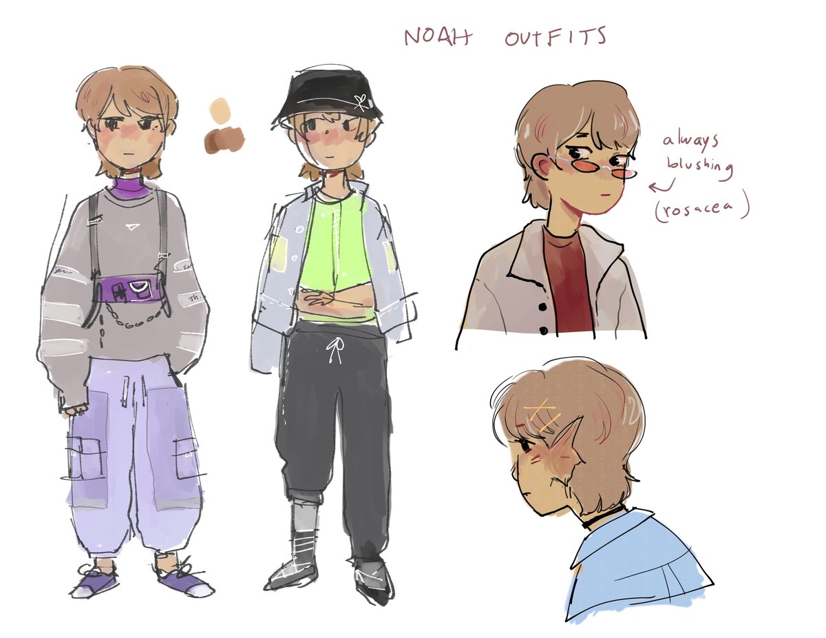 some chara ref sheets for artfight 
