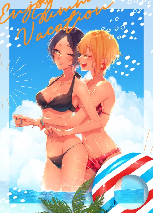 #ビキニの日 水着LiPPSちゃんたち? 